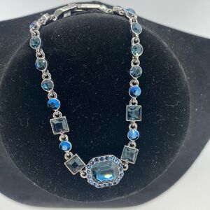 Givenchy Elegant Blue faux Gemstone Bracelet